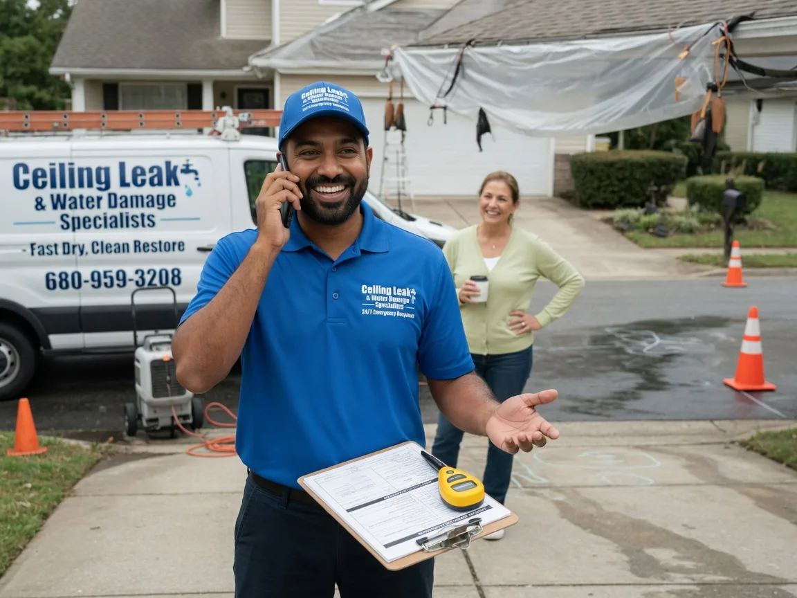Ceiling Leak Cleanup Louise, TX FAQs