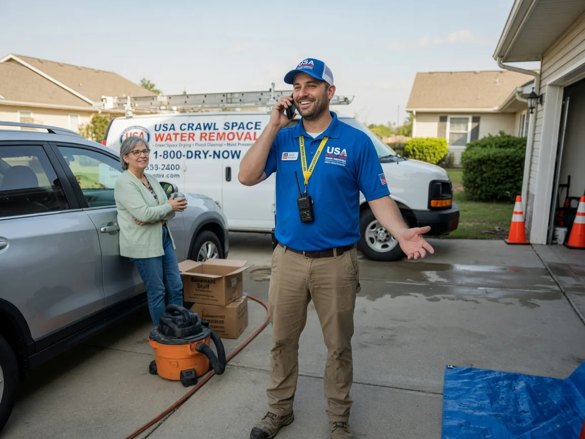 Crawl Space Water Removal Louise, TX FAQs